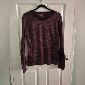 Champion Ladies Purple Performance Long Sleeve T-Shirt